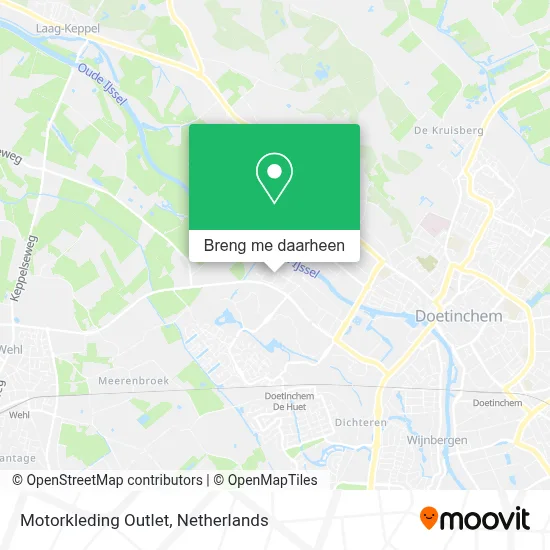 Motorkleding Outlet kaart