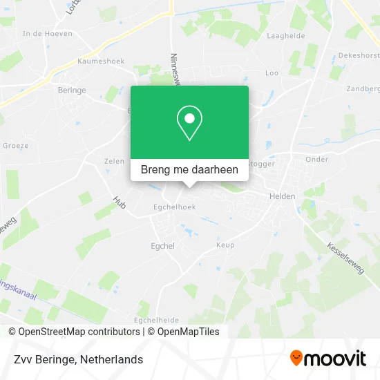 Zvv Beringe kaart