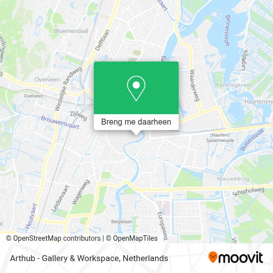 Arthub - Gallery & Workspace kaart