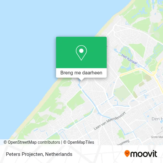 Peters Projecten kaart