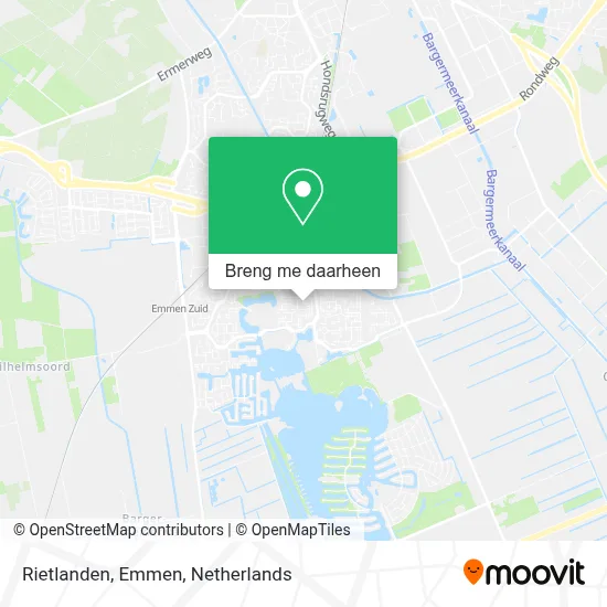 Rietlanden, Emmen kaart