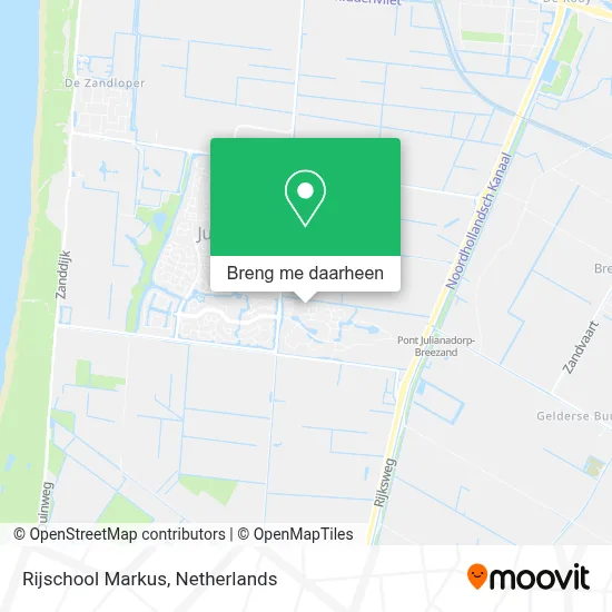 Rijschool Markus kaart