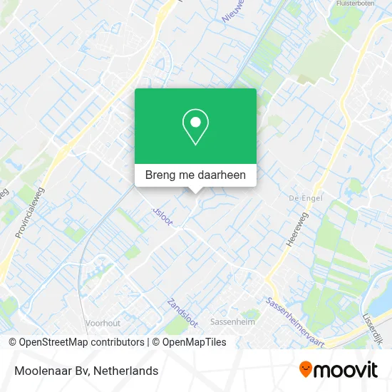 Moolenaar Bv kaart