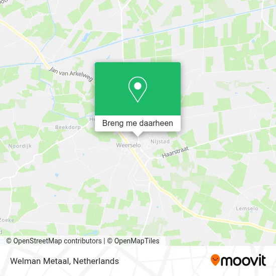 Welman Metaal kaart