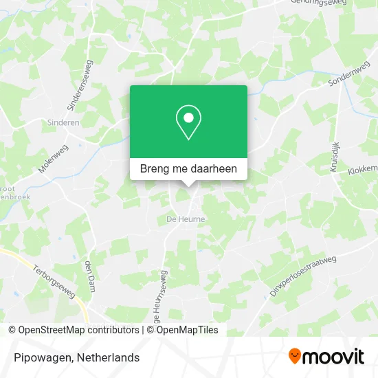 Pipowagen kaart