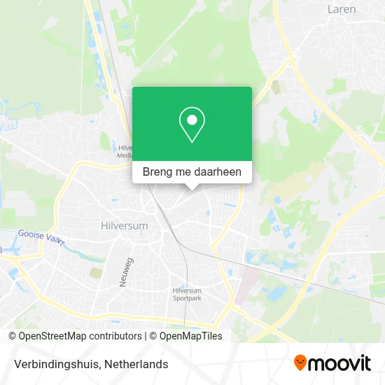 Verbindingshuis kaart