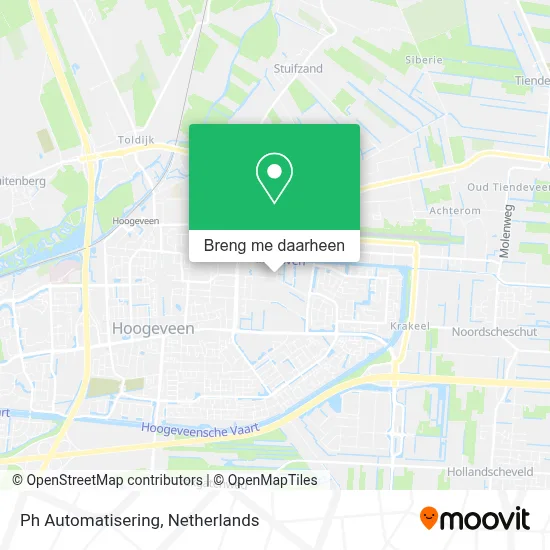 Ph Automatisering kaart