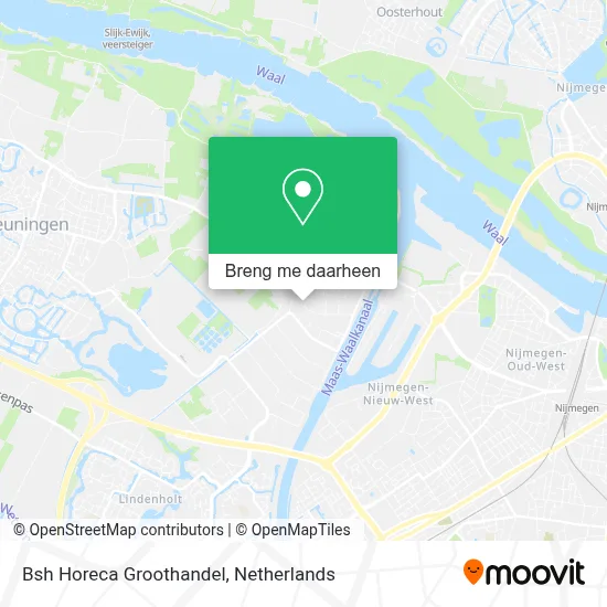 Bsh Horeca Groothandel kaart