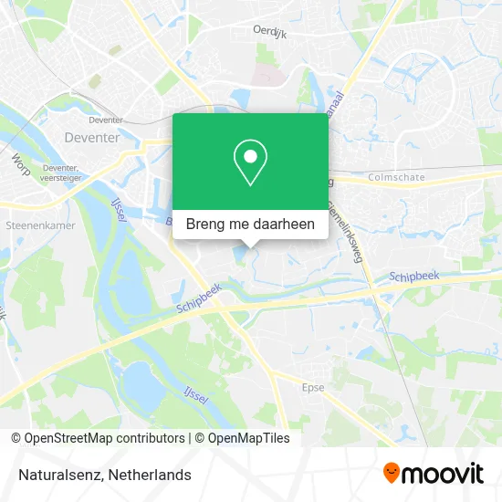 Naturalsenz kaart