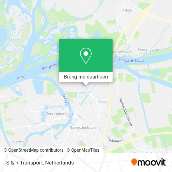 S & R Transport kaart