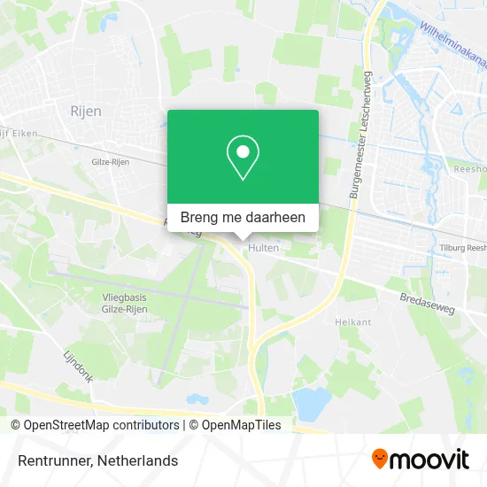 Rentrunner kaart