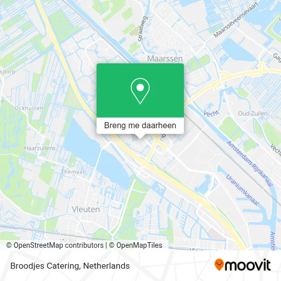 Broodjes Catering kaart