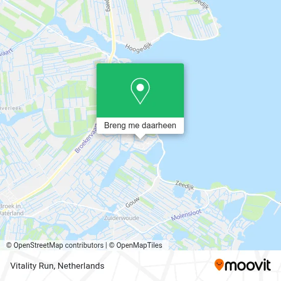 Vitality Run kaart