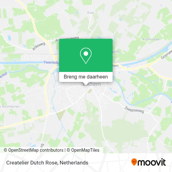 Createlier Dutch Rose kaart