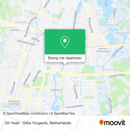 Oh Yeah - Orbe Yorgenis kaart