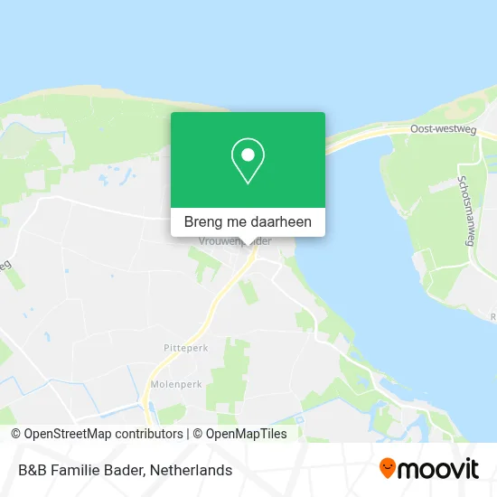 B&B Familie Bader kaart