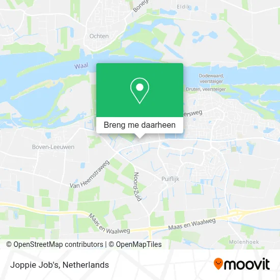 Joppie Job's kaart