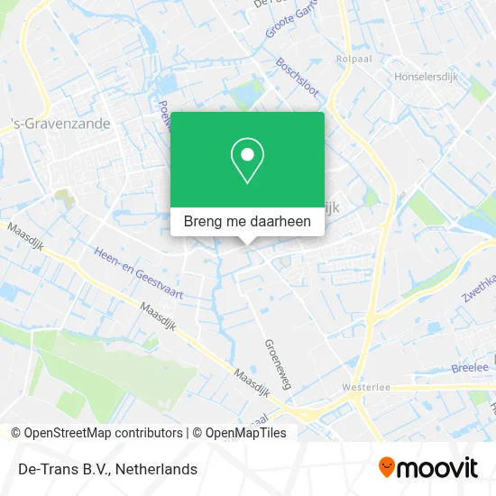 De-Trans B.V. kaart