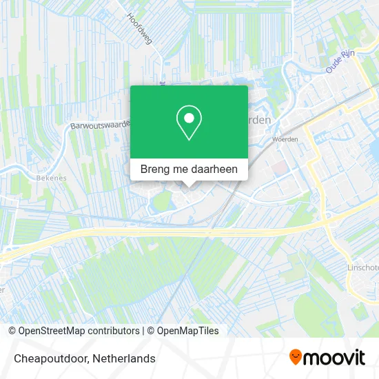 Cheapoutdoor kaart