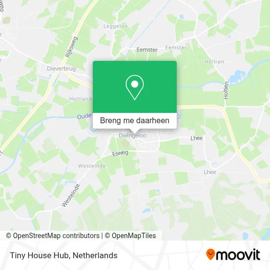 Tiny House Hub kaart