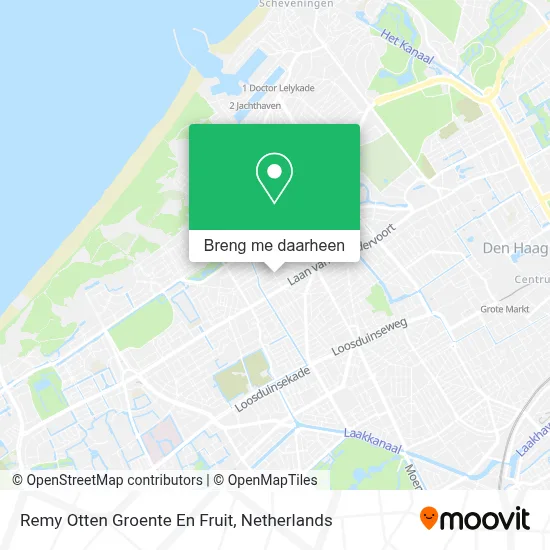 Remy Otten Groente En Fruit kaart