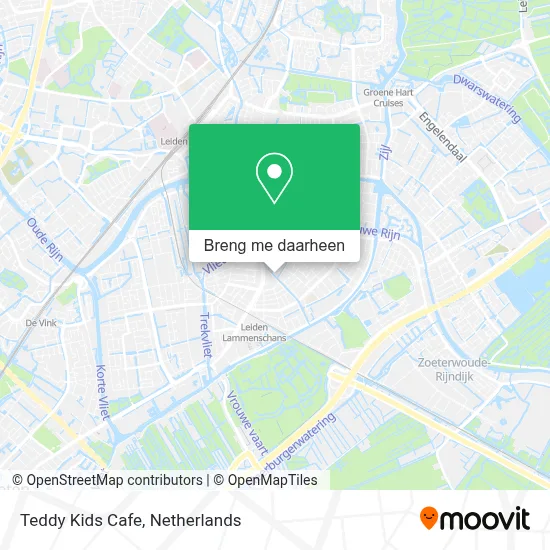 Teddy Kids Cafe kaart