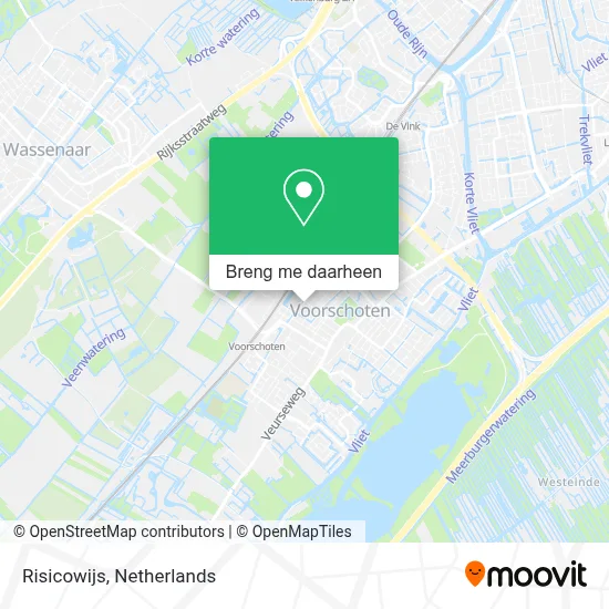 Risicowijs kaart