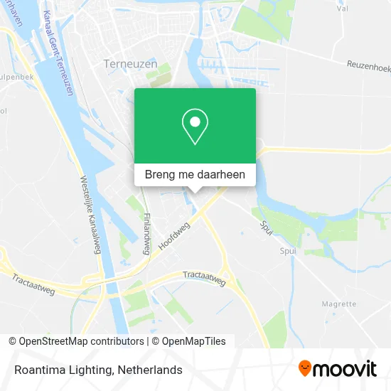 Roantima Lighting kaart