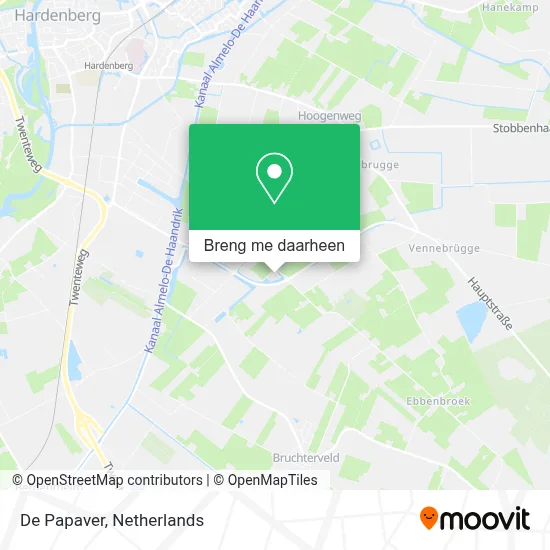 De Papaver kaart