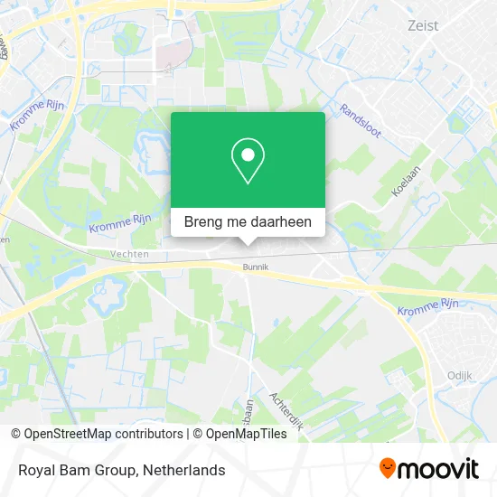 Royal Bam Group kaart