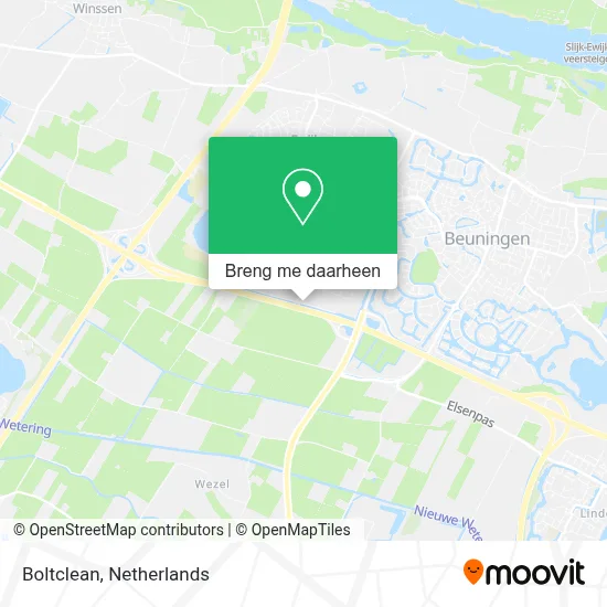Boltclean kaart