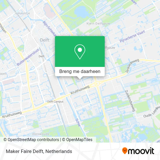Maker Faire Delft kaart