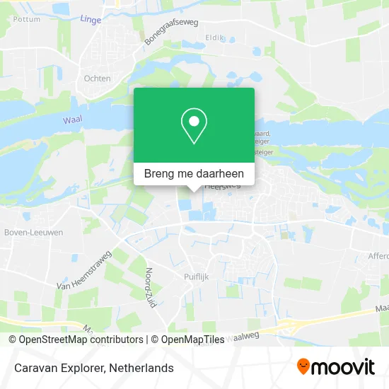 Caravan Explorer kaart