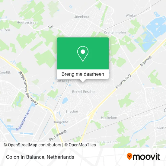 Colon In Balance kaart
