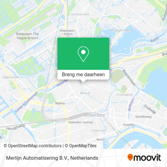 Merlijn Automatisering B.V. kaart