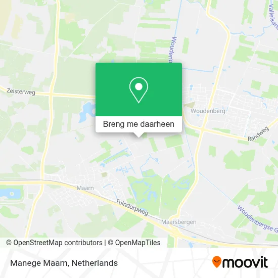 Manege Maarn kaart
