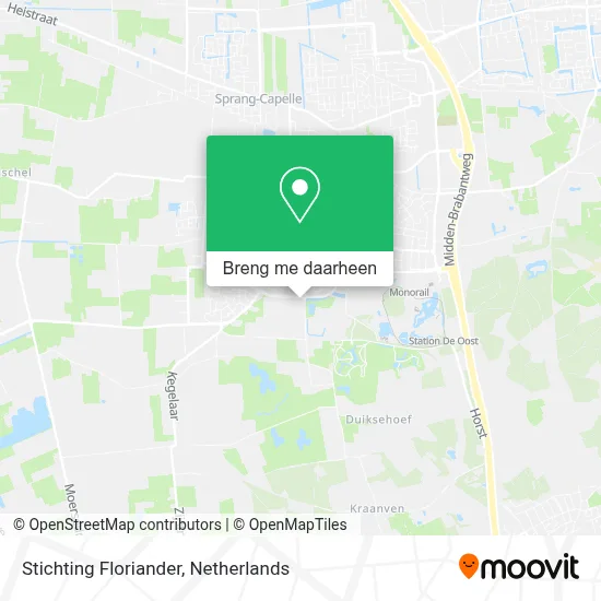 Stichting Floriander kaart