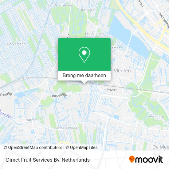 Direct Fruit Services Bv kaart