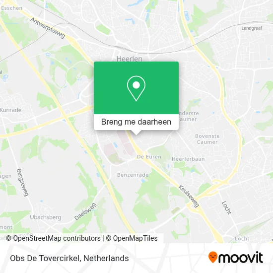 Obs De Tovercirkel kaart