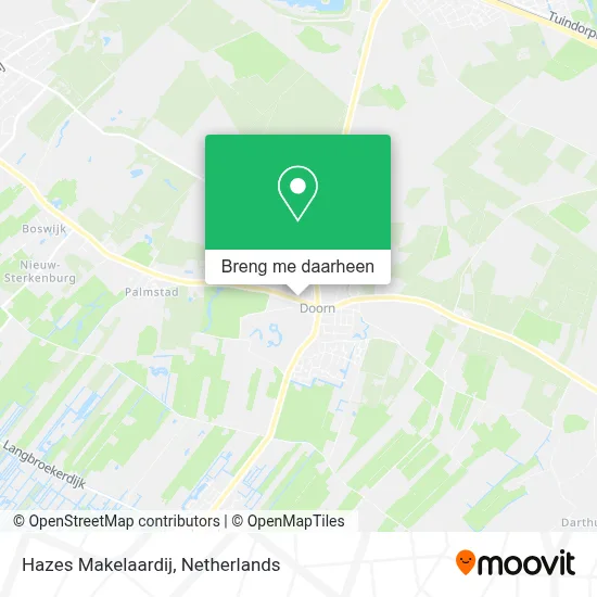 Hazes Makelaardij kaart