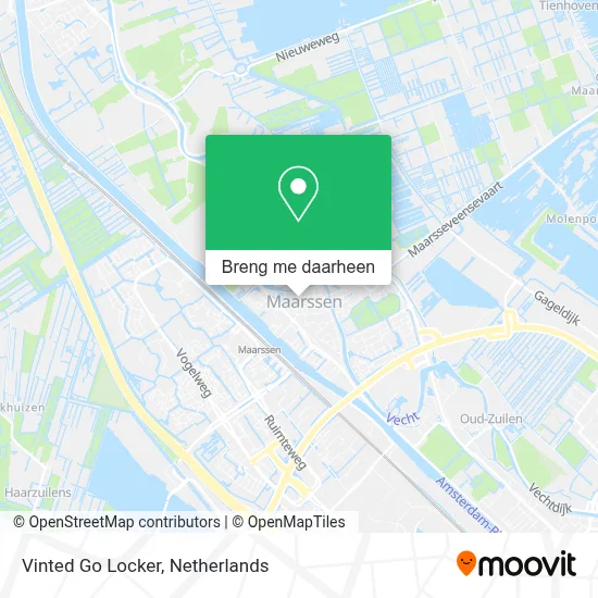 Vinted Go Locker kaart