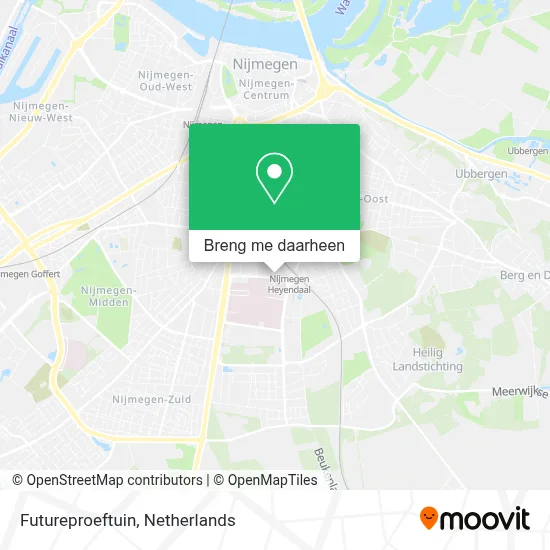 Futureproeftuin kaart