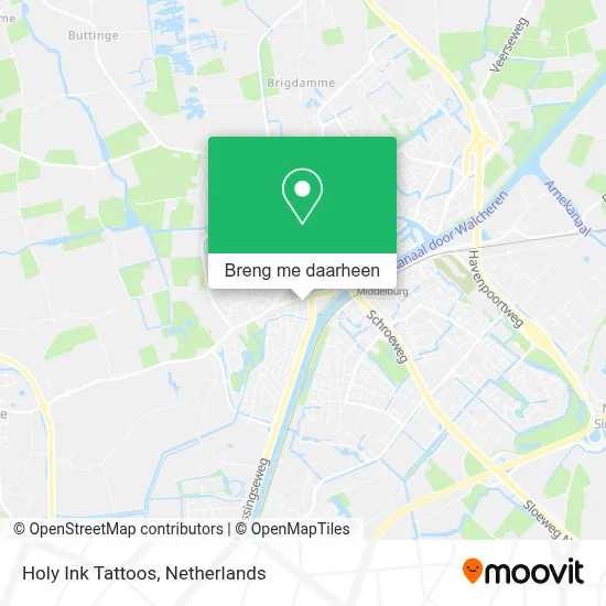 Holy Ink Tattoos kaart