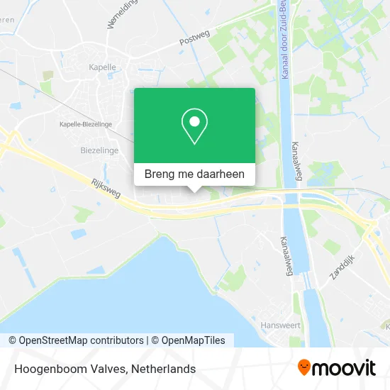 Hoogenboom Valves kaart