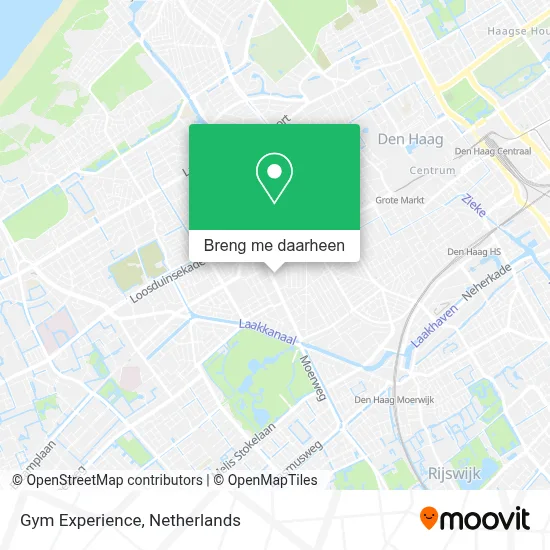 Gym Experience kaart