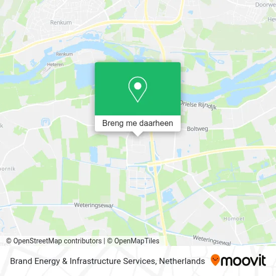 Brand Energy & Infrastructure Services kaart