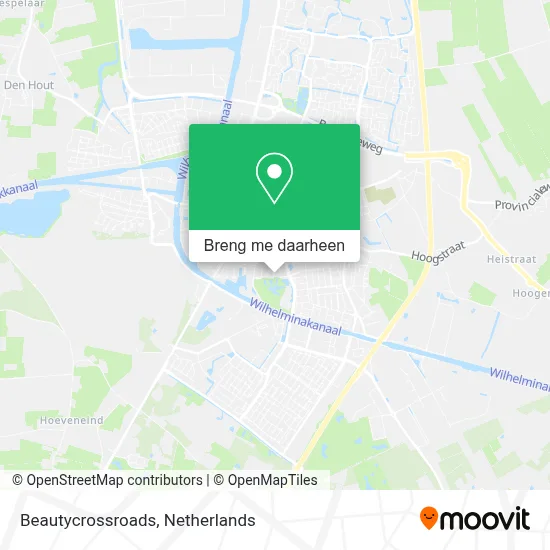 Beautycrossroads kaart