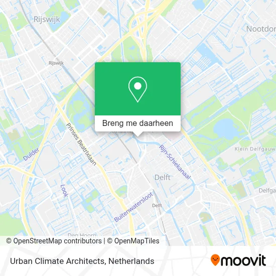 Urban Climate Architects kaart