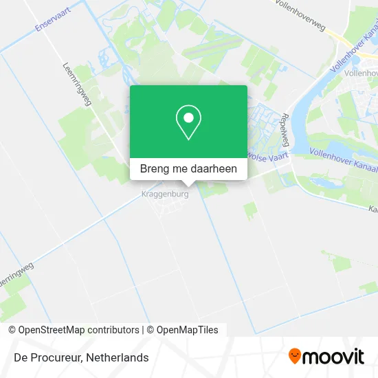 De Procureur kaart