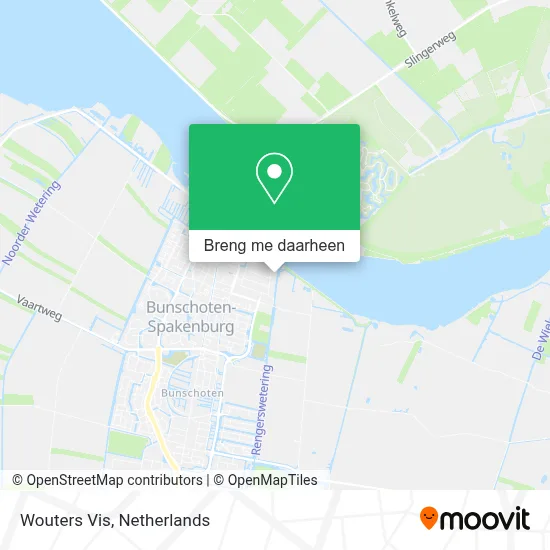 Wouters Vis kaart